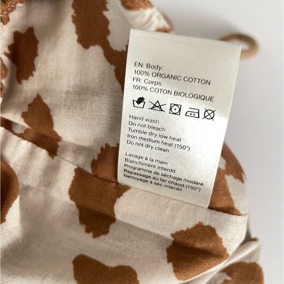 NANUSHKA Febe Pyjama Style Shorts ocelot leopard print cotton xs - Picture 9 of 10